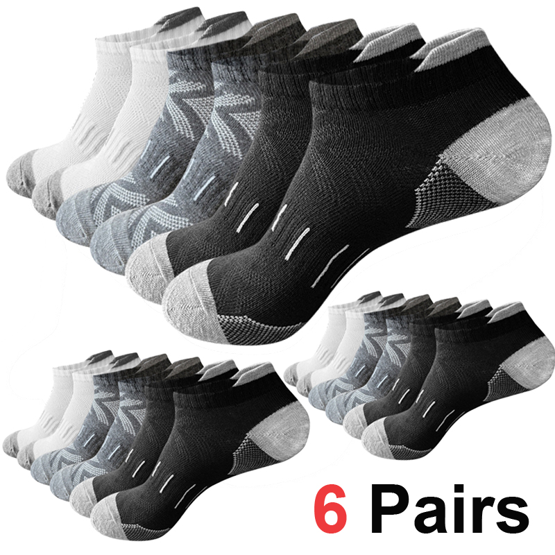 Ankle Sock Low Cut - 6/12 Pares de Meias Masculinas com