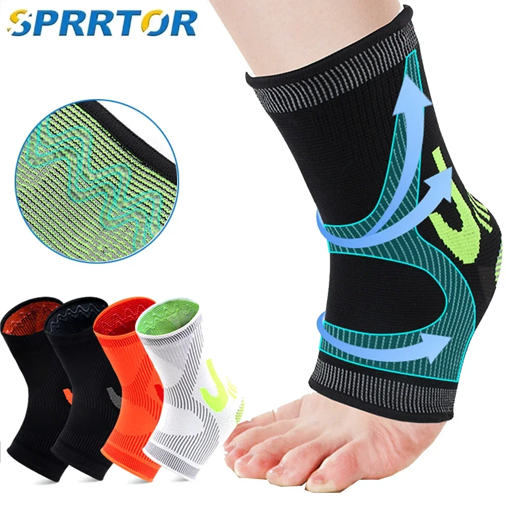 1 Unidade de Suporte de Tornoz - Ankle Brace Sock avaliação e preço